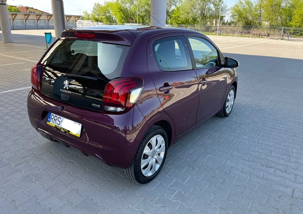 Peugeot 108 cena 24900 przebieg: 65000, rok produkcji 2016 z Głogów małe 79